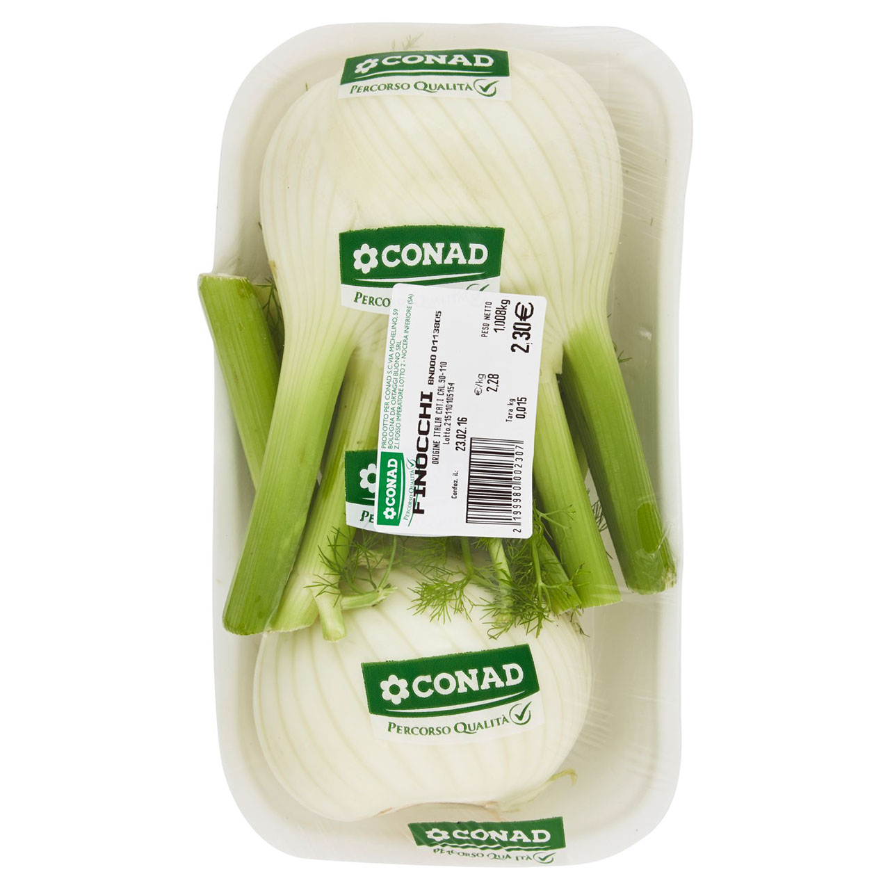 CONAD PERCORSO QUALITÀ Finocchi Italia cal. 90-110