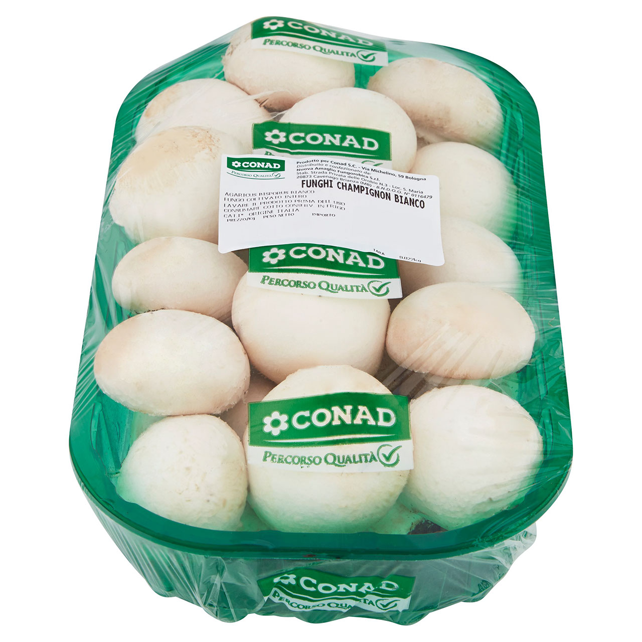 CONAD PERCORSO QUALITÀ Funghi Champignon Bianco Italia