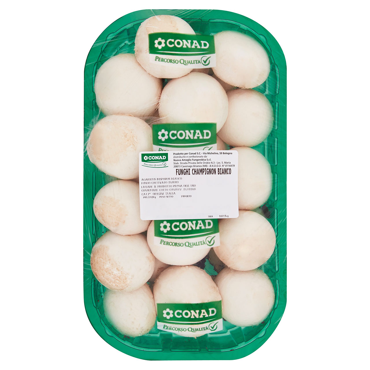 CONAD PERCORSO QUALITÀ Funghi Champignon Bianco Italia