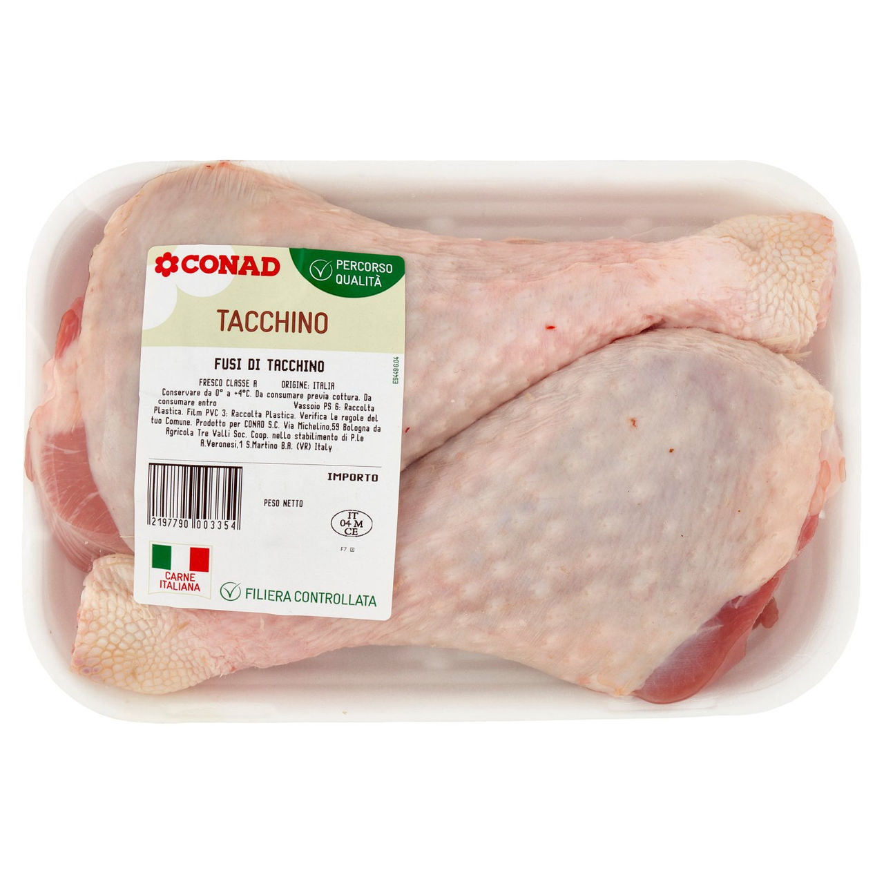 CONAD Percorso Qualità Fusi di Tacchino