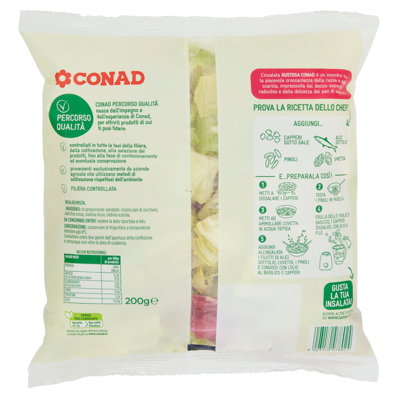 Gustosa 200 g Conad in vendita online