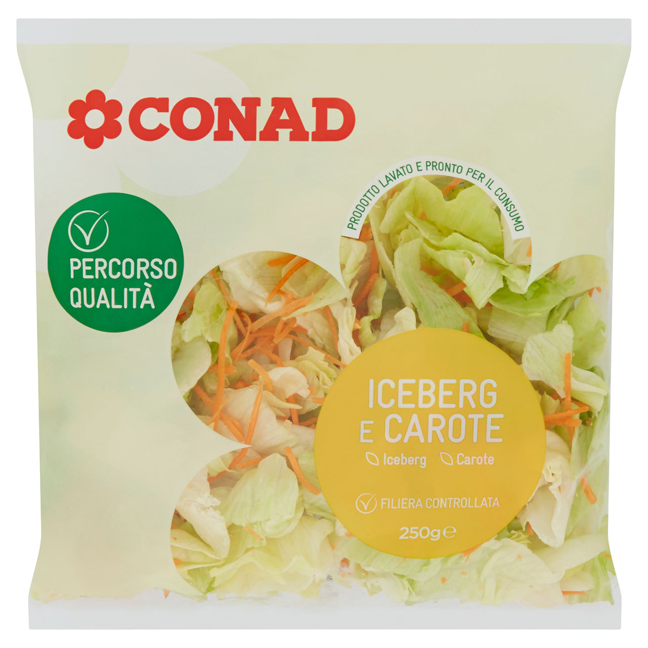Iceberg e Carote 250 g Percorso Qualità Conad