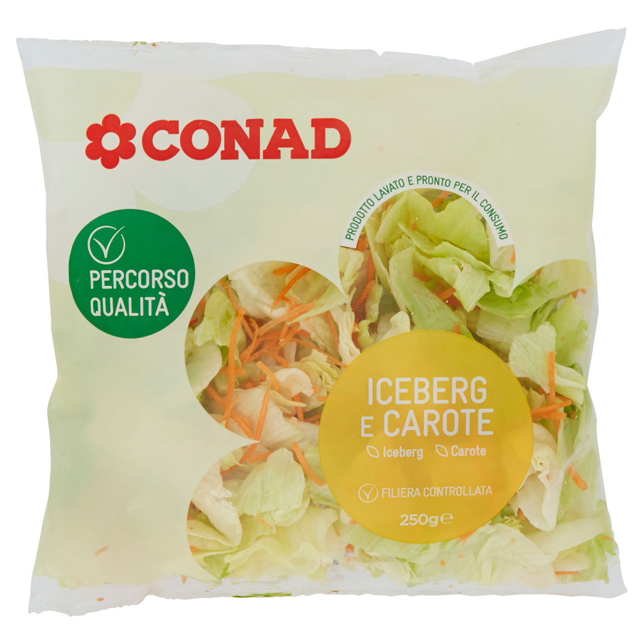 Iceberg e Carote 250 g Percorso Qualità Conad