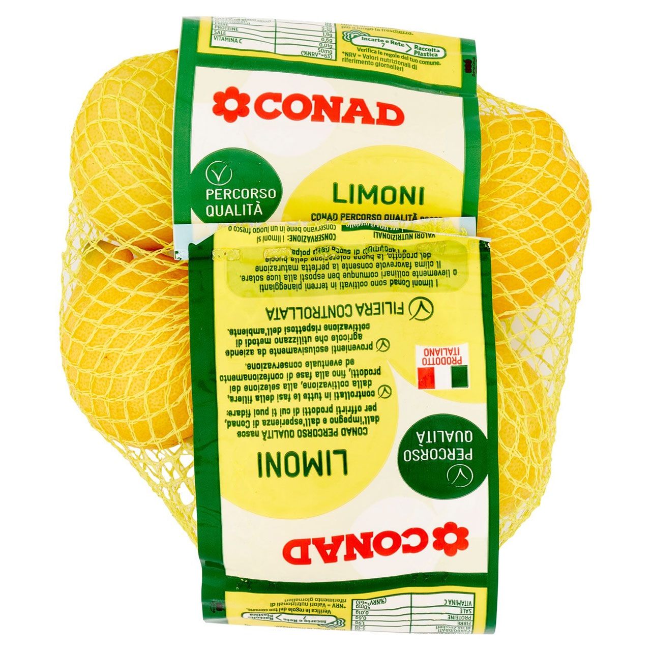 CONAD Percorso Qualità Limoni Italia Cal. 5 500 g