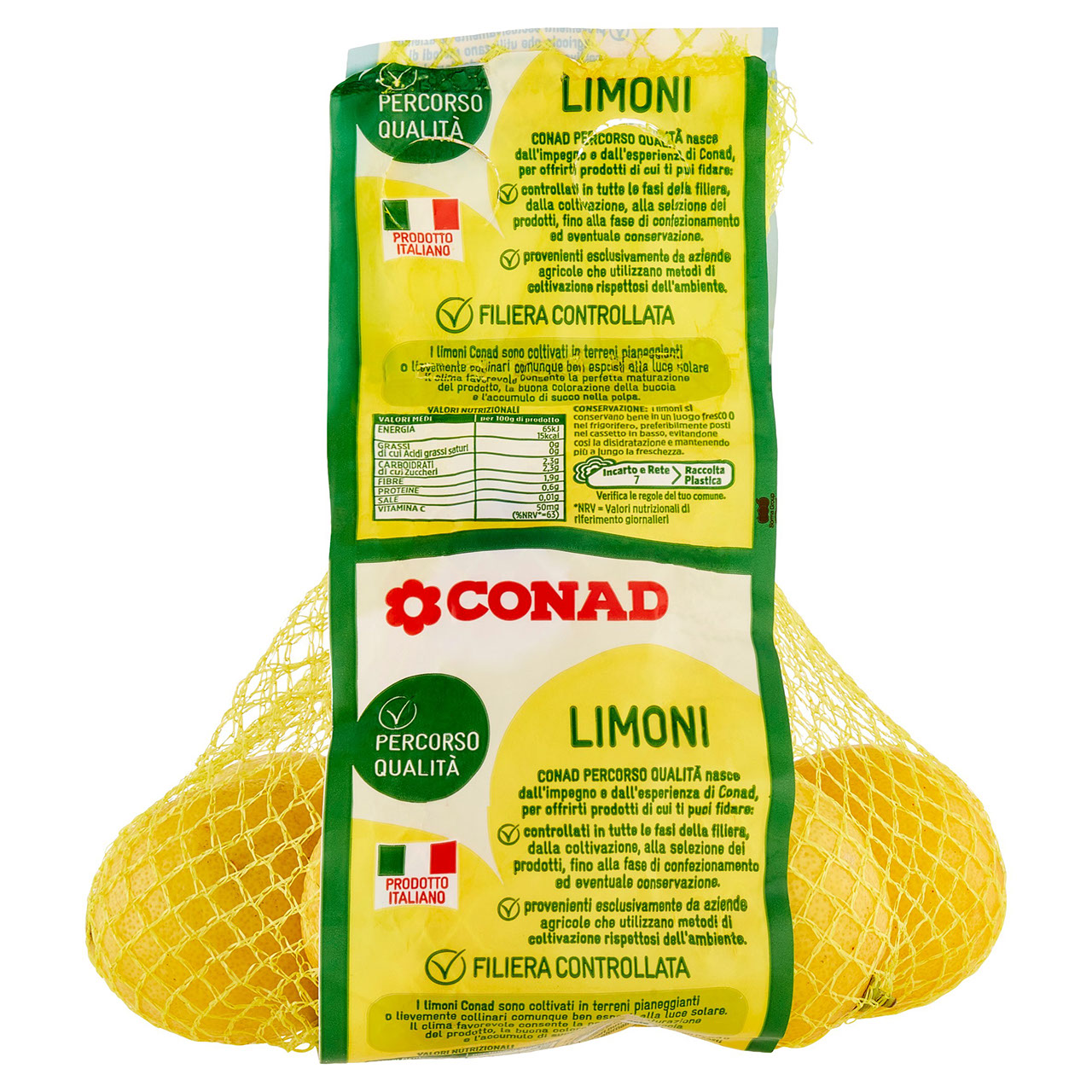 CONAD Percorso Qualità Limoni Italia Cal. 5 700 g