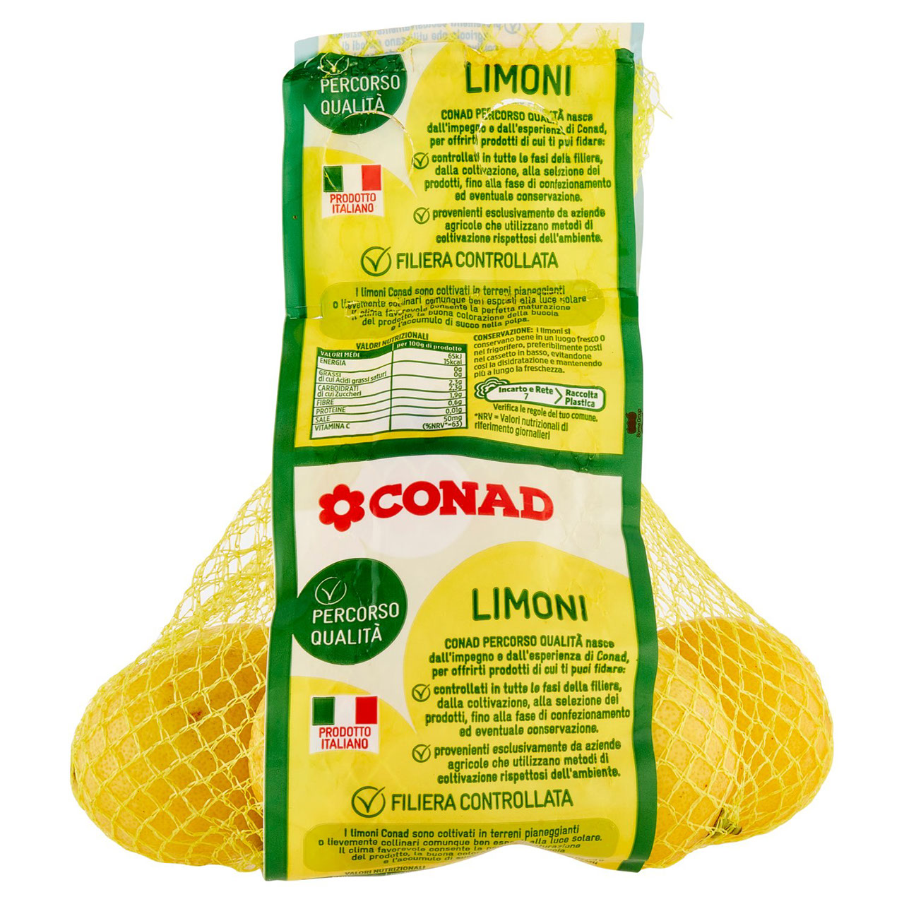 CONAD Percorso Qualità Limoni Italia Cal. 5 700 g