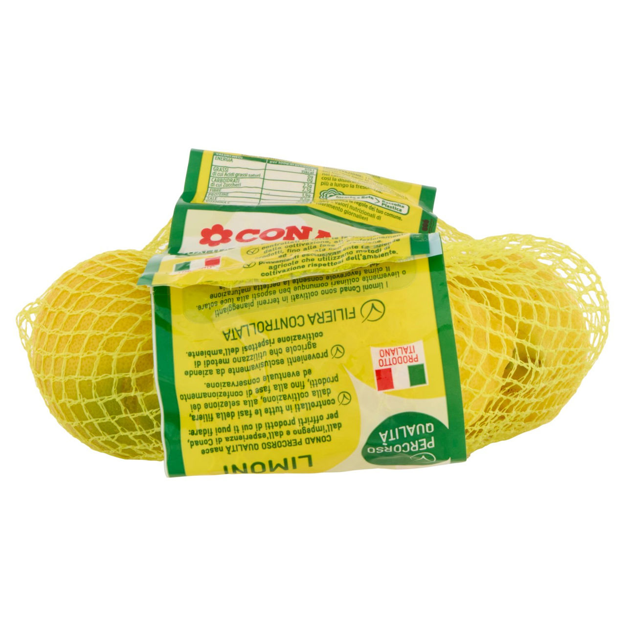 CONAD Percorso Qualità Limoni Italia Sicilia Cal. 4 700 g