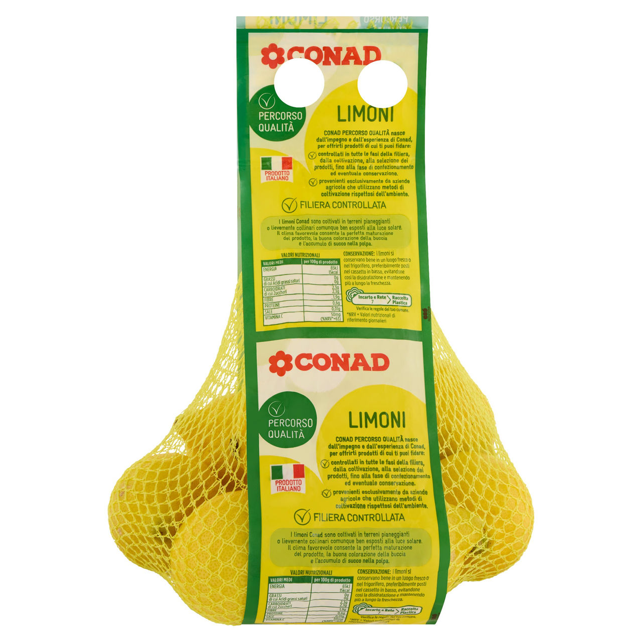CONAD Percorso Qualità Limoni Italia Sicilia Cal. 5 1 kg