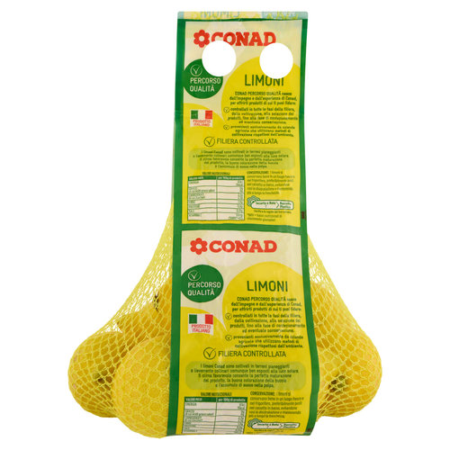 CONAD Percorso Qualità Limoni Italia Sicilia Cal. 5 1 kg