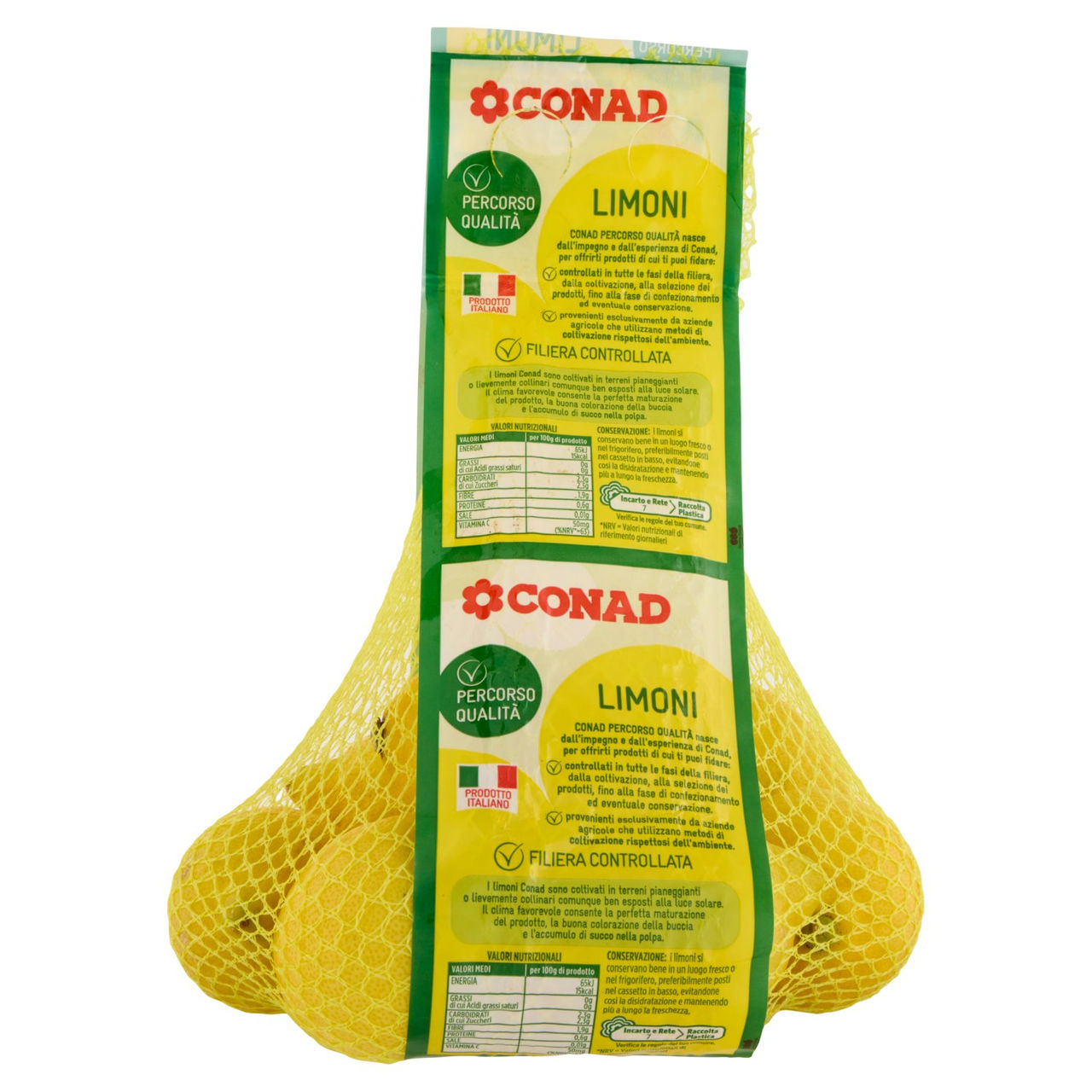 CONAD Percorso Qualità Limoni Italia Sicilia Cal. 5 1 kg