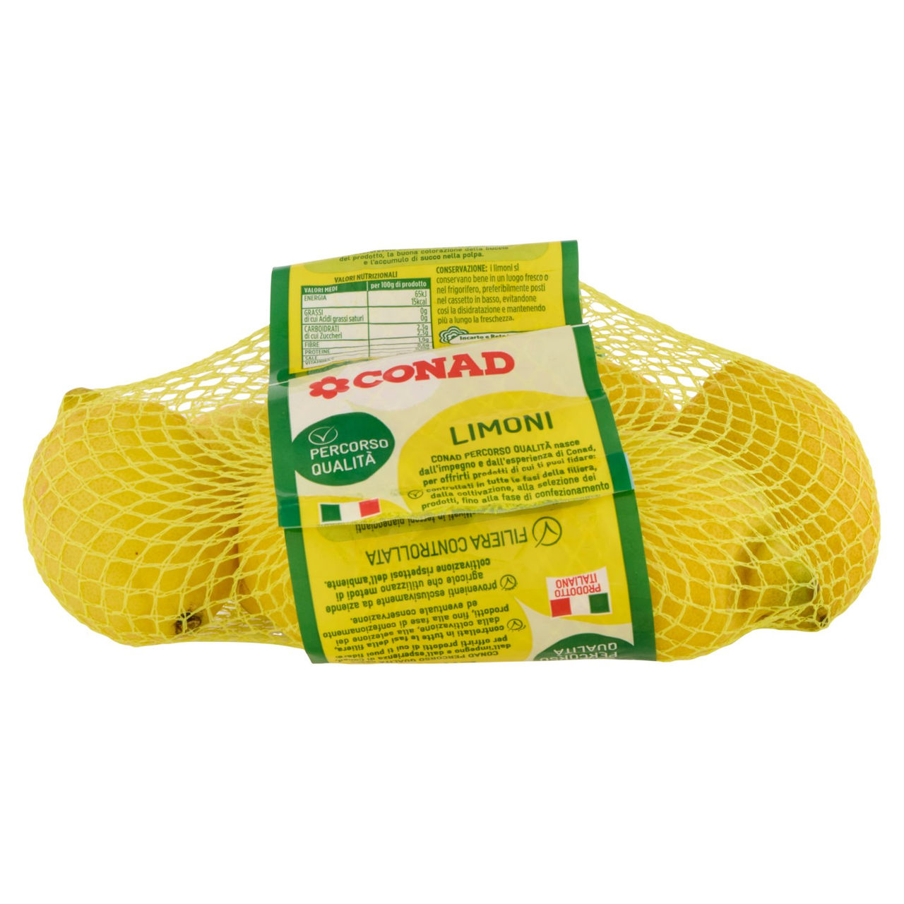 CONAD Percorso Qualità Limoni Italia Sicilia Cal. 5 1 kg