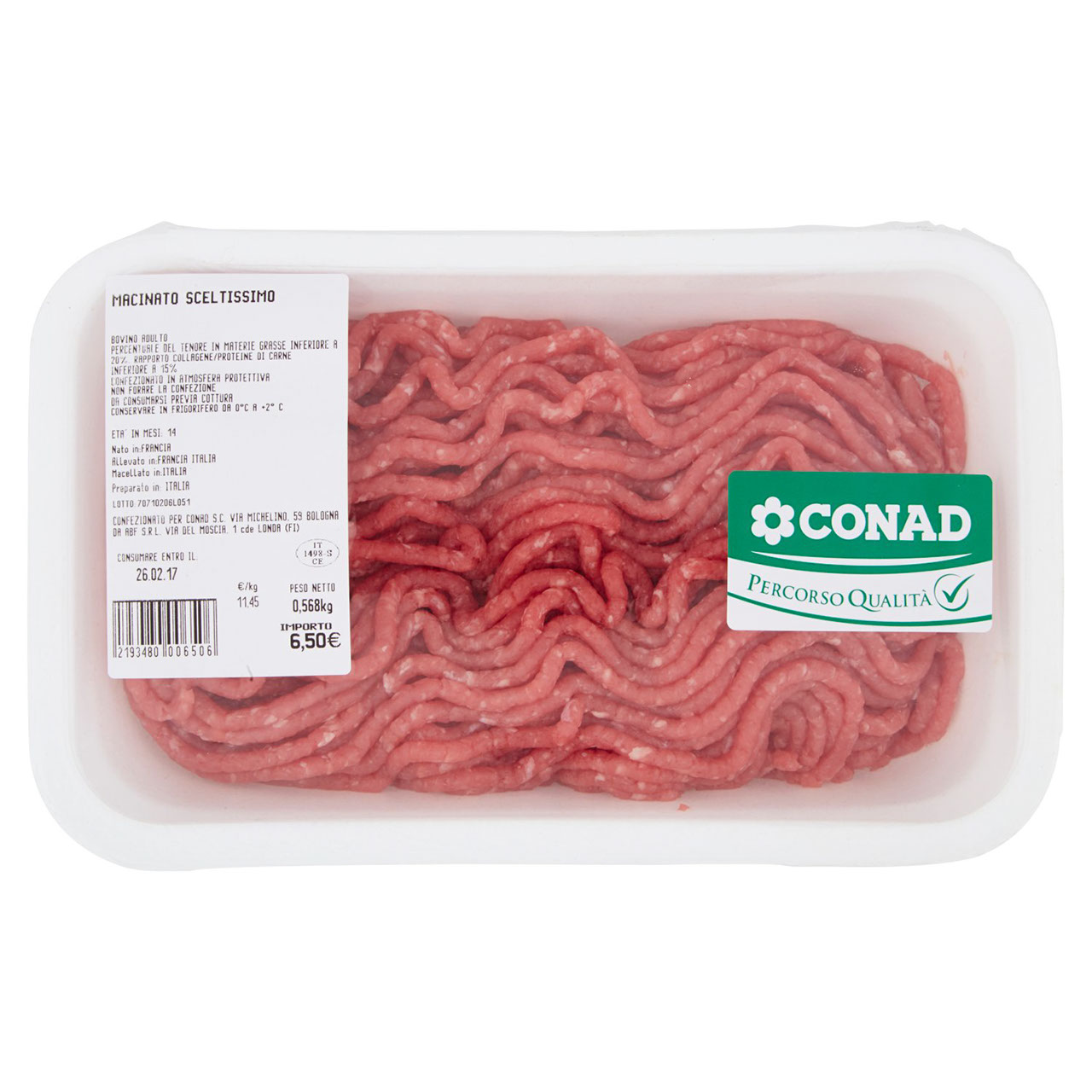 CONAD Percorso Qualità Macinato Sceltissimo