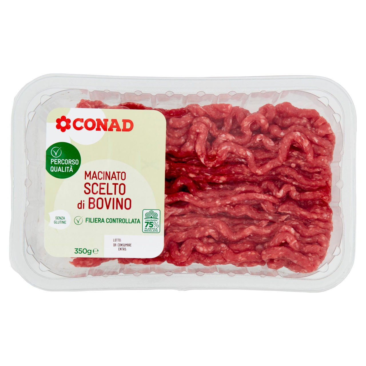 CONAD Percorso Qualità Macinato Scelto di Bovino 350 g