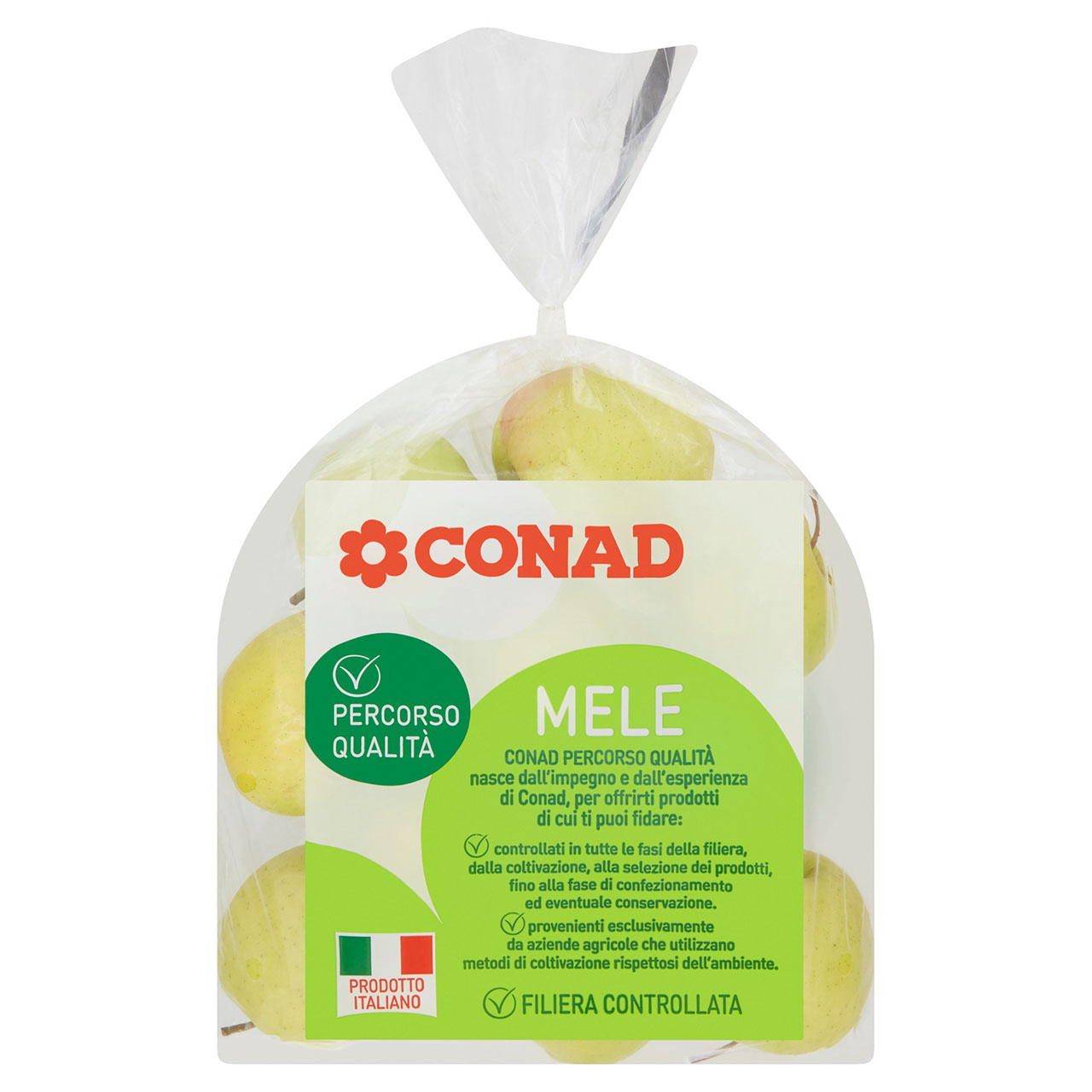 CONAD Percorso Qualità Mele Golden Delicious Italia cal. 70/75 1500 g