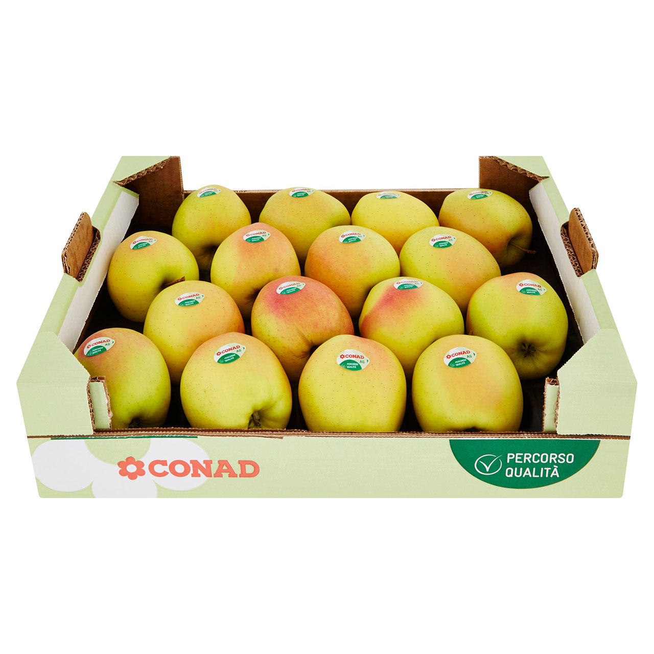 CONAD Percorso Qualità Mele Golden Delicious Italia cal. 75/80 3 kg