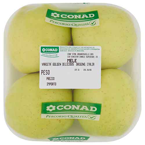CONAD Percorso Qualità Mele Golden Delicious Italia cal. 80/85