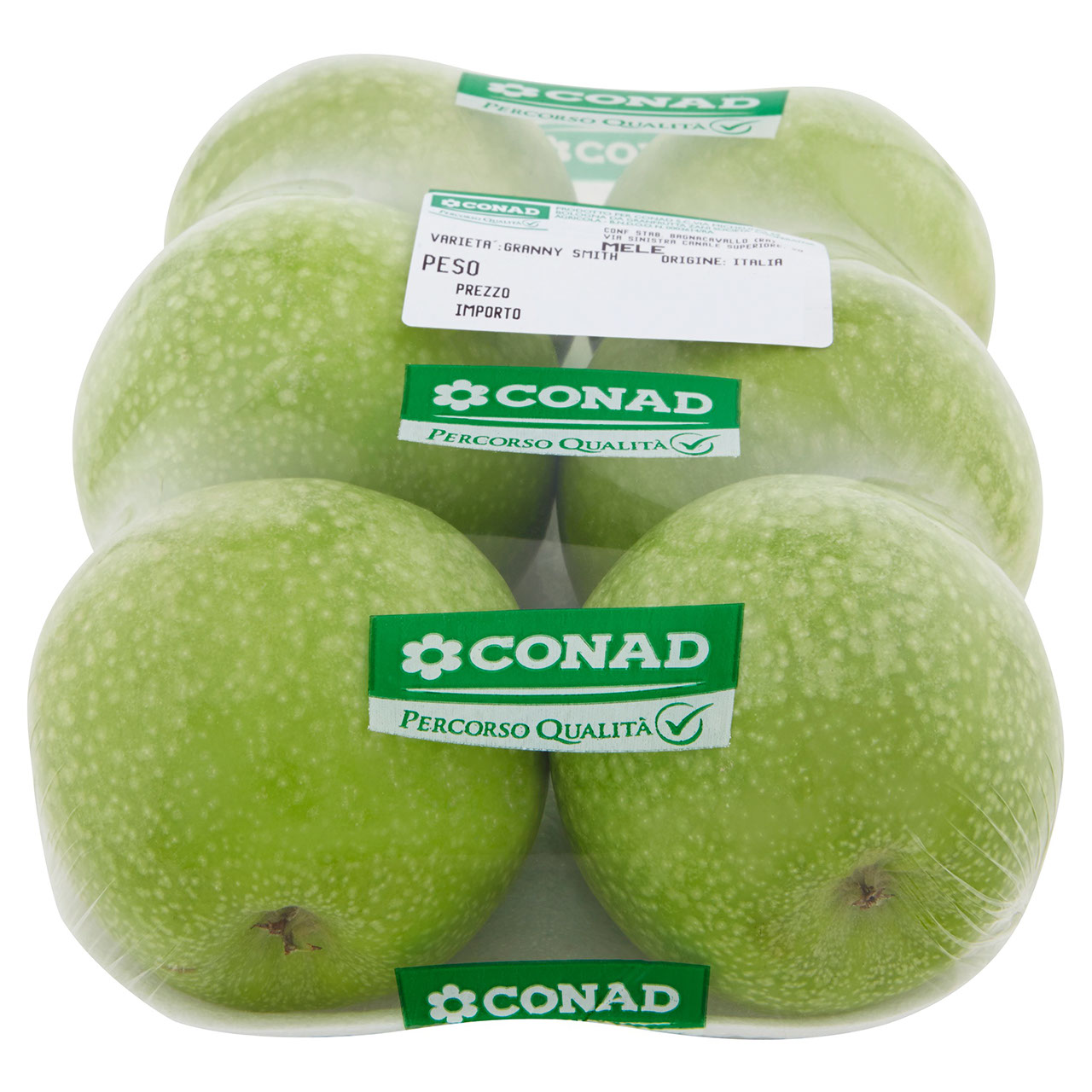 CONAD Percorso Qualità Mele Granny Smith Italia cal. 75/80