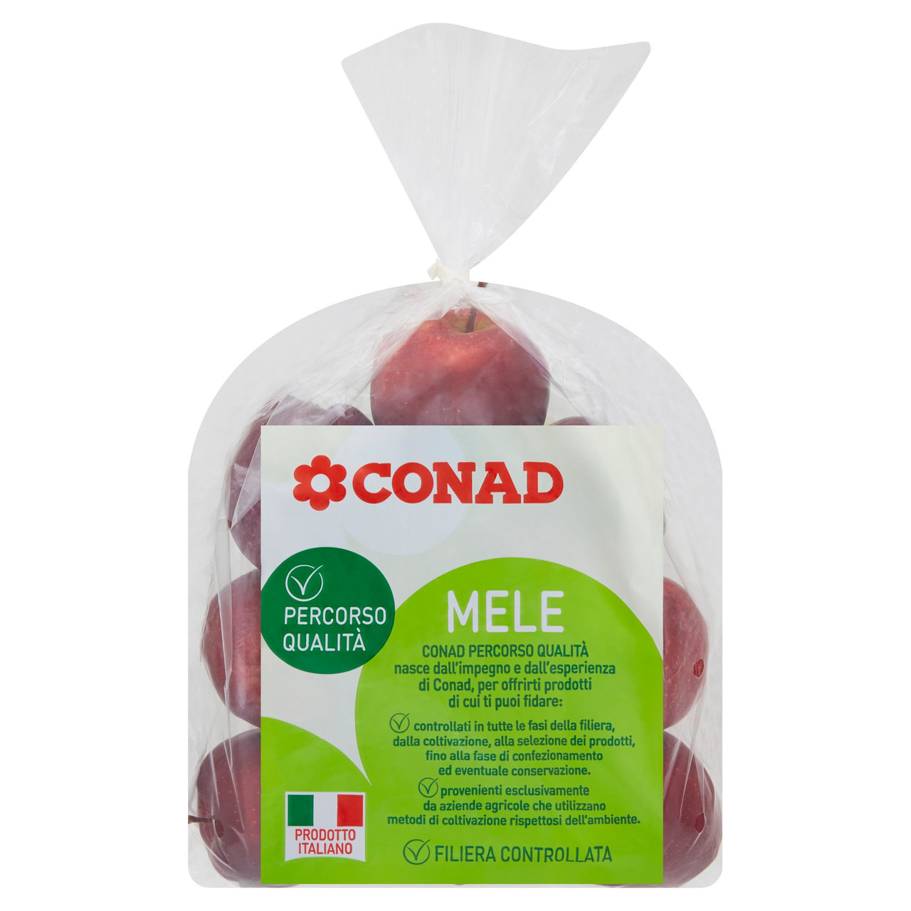 CONAD Percorso Qualità  Mele Red Delicious Italia cal. 75/80 1500 g