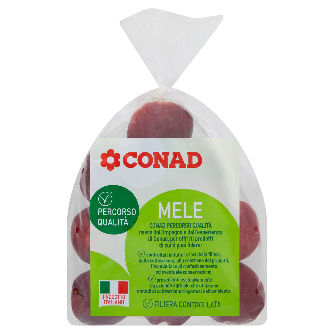 CONAD Percorso Qualità  Mele Red Delicious Italia cal. 75/80 1500 g