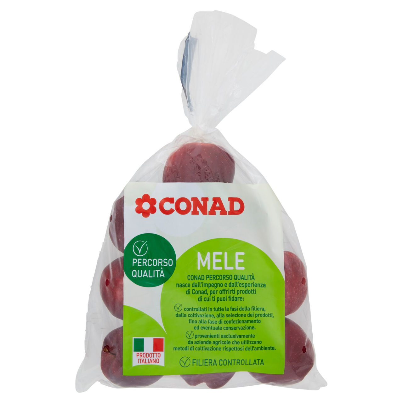 CONAD Percorso Qualità  Mele Red Delicious Italia cal. 75/80 1500 g