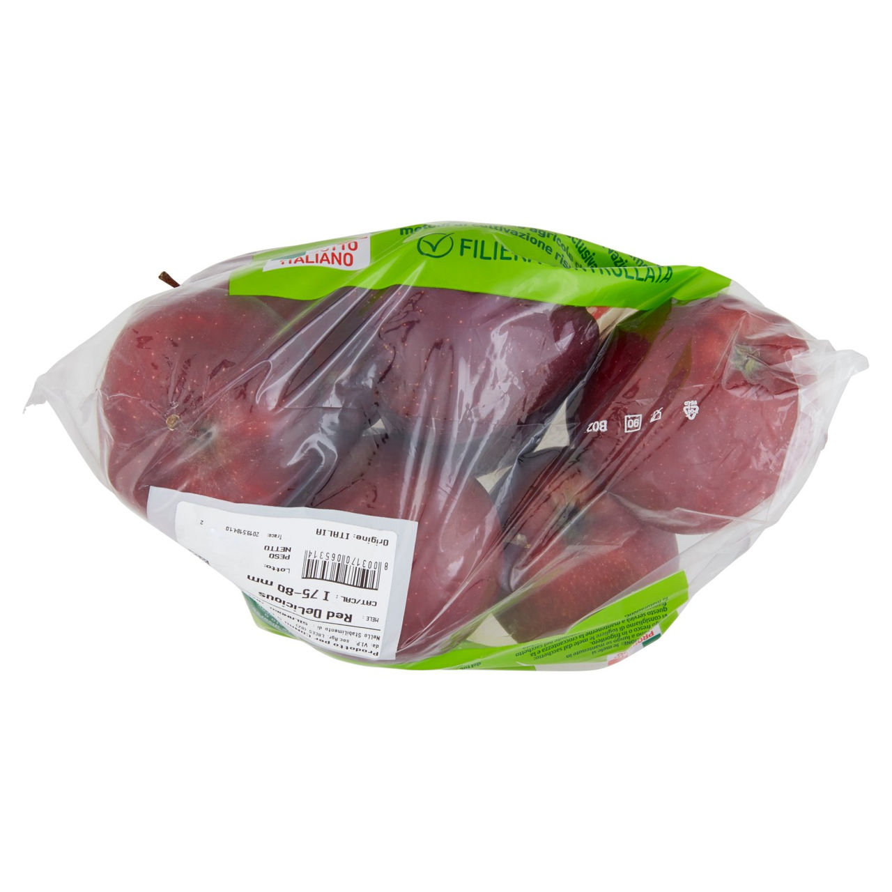 CONAD Percorso Qualità  Mele Red Delicious Italia cal. 75/80 1500 g