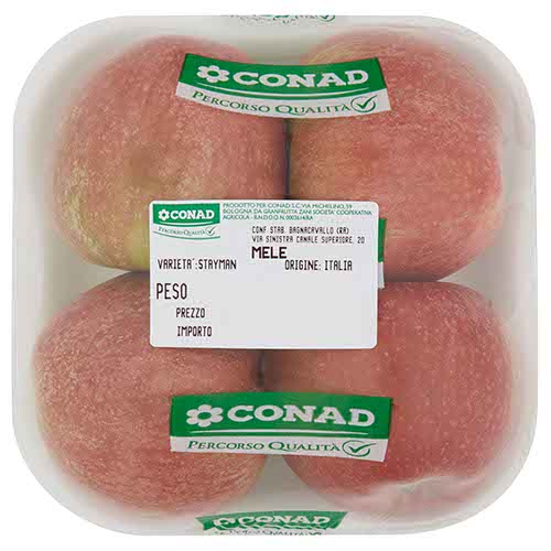 CONAD Percorso Qualità Mele Stayman Italia cal. 80/85