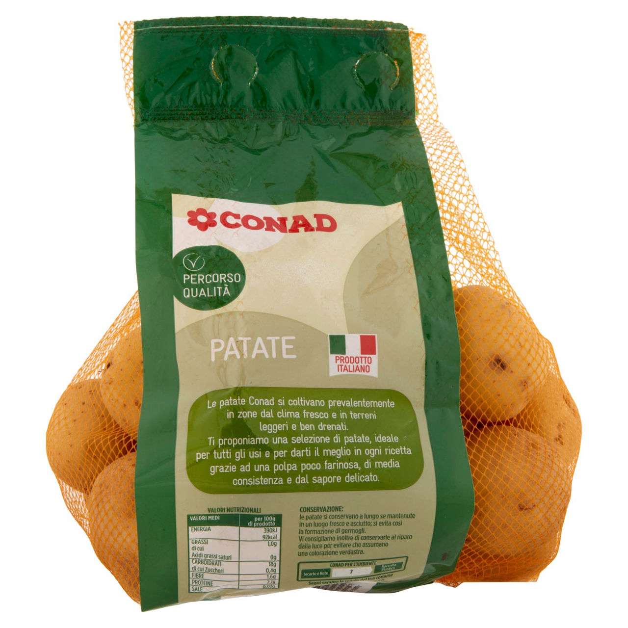 CONAD Percorso Qualità Patate Colomba Italia Cal. 45/75 2,5 kg