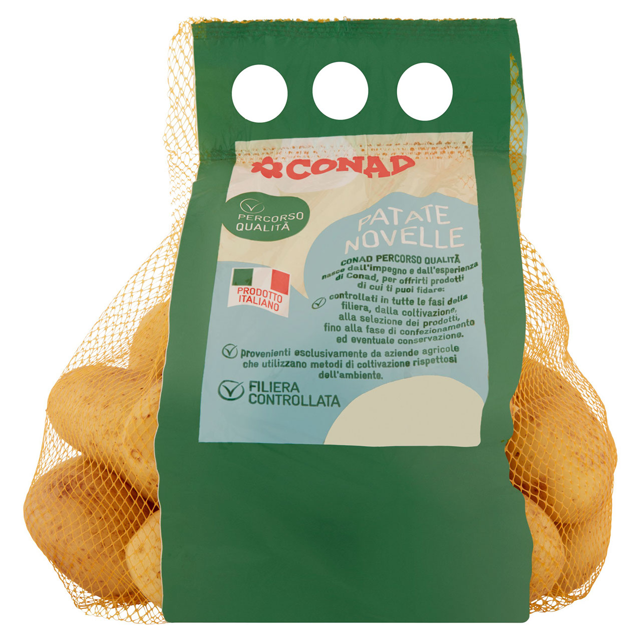 CONAD Percorso Qualità Patate Novelle Italia cal. 45/75 2 kg