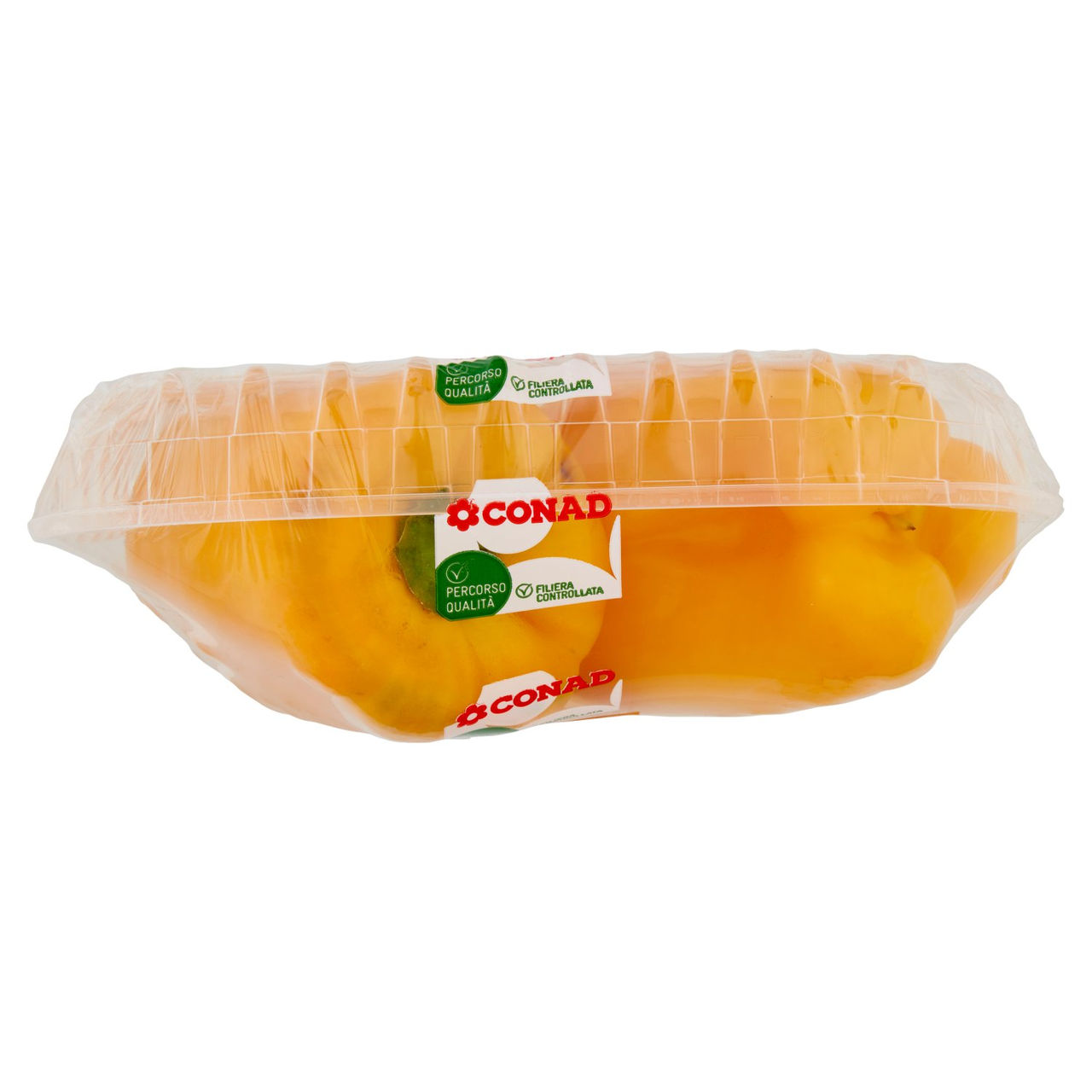 CONAD Percorso Qualità Peperone Giallo Italia Cal. 80/100 600 g