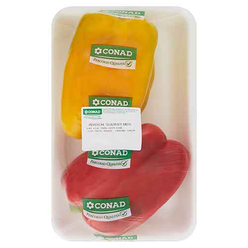 CONAD Percorso Qualità Peperoni Quadrati Misti Italia cal. 70/90