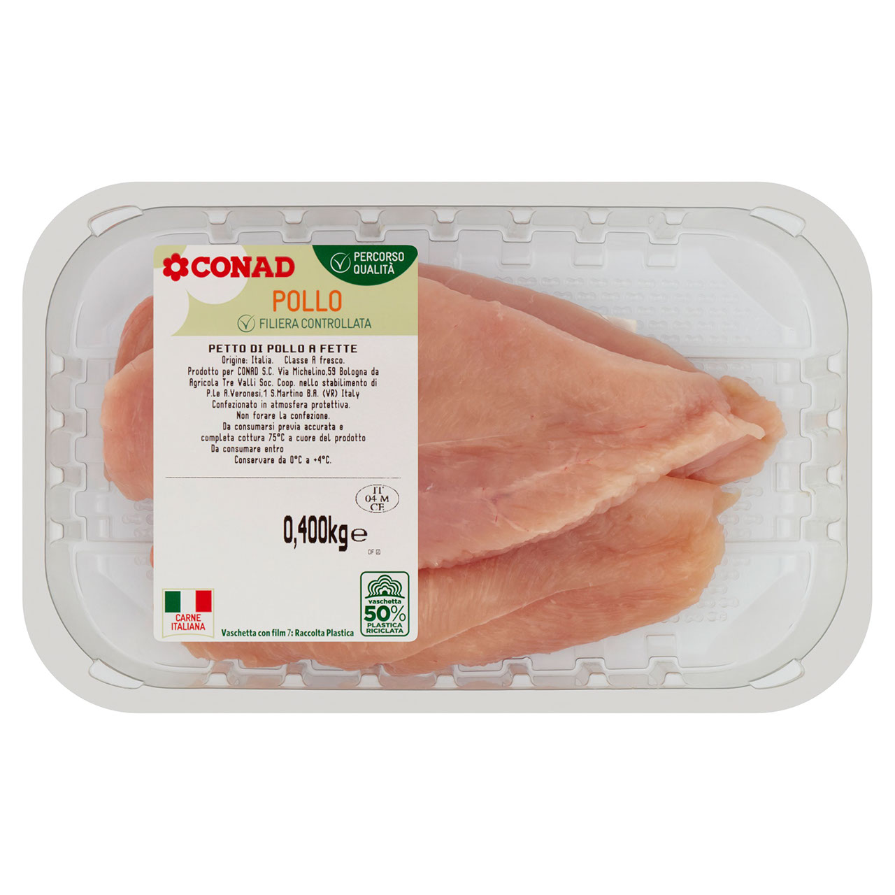 Petto di Pollo a Fette Percorso Qualità Conad