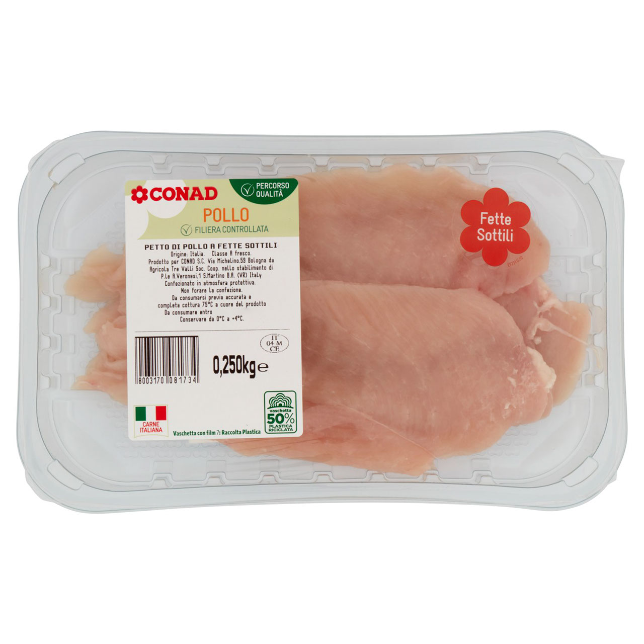 Petto di Pollo a Fette Conad in vendita online