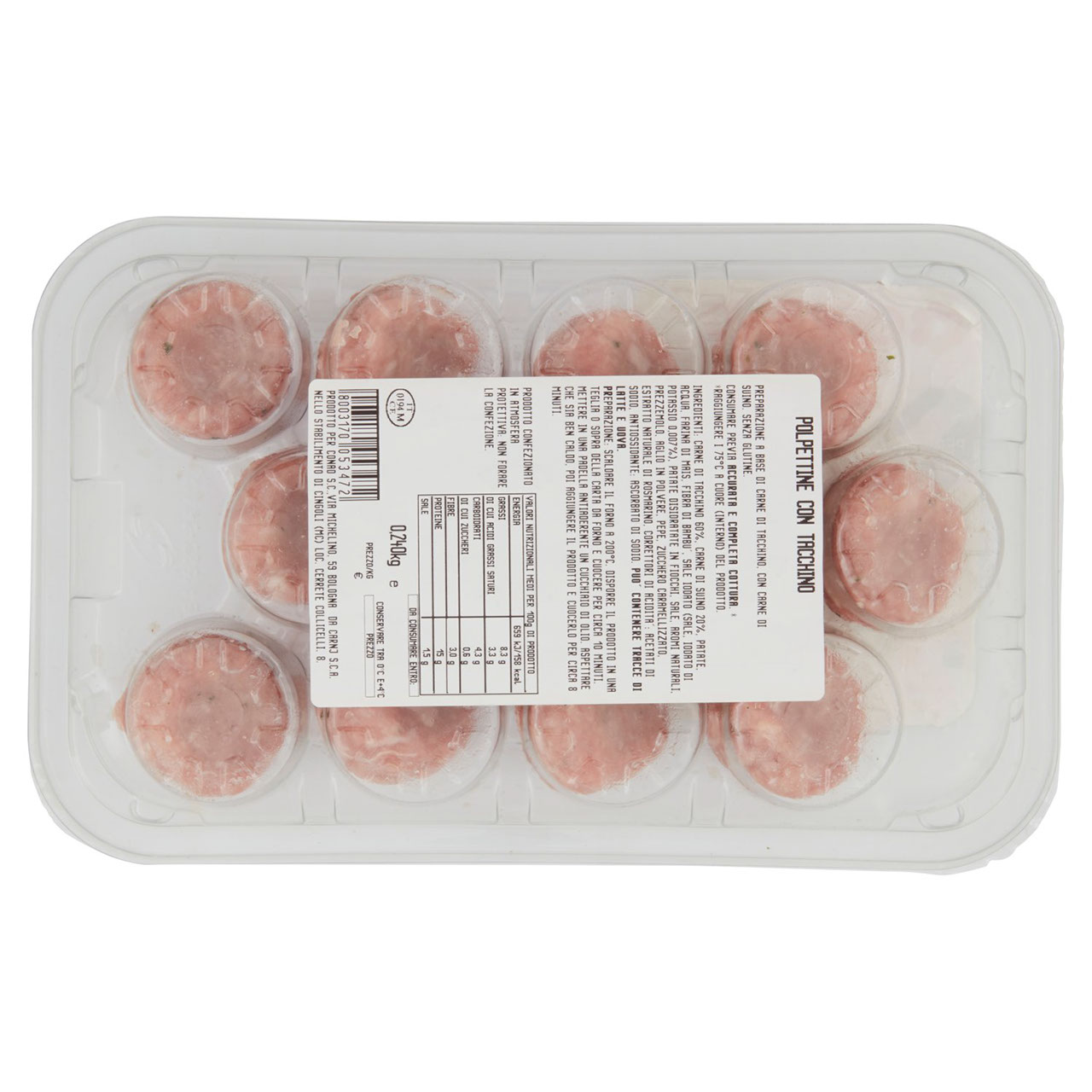 Polpettine con Tacchino Conad in vendita online