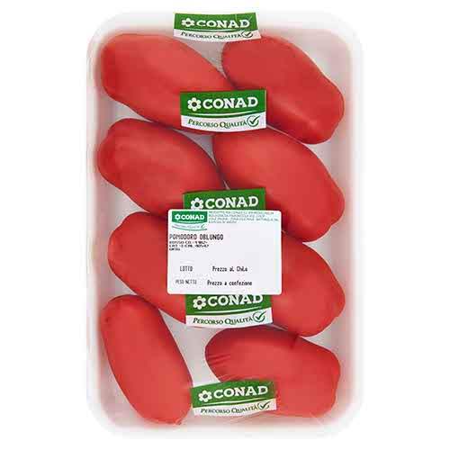 CONAD Percorso Qualità Pomodoro Oblungo Rosso Italia cal. 40/47