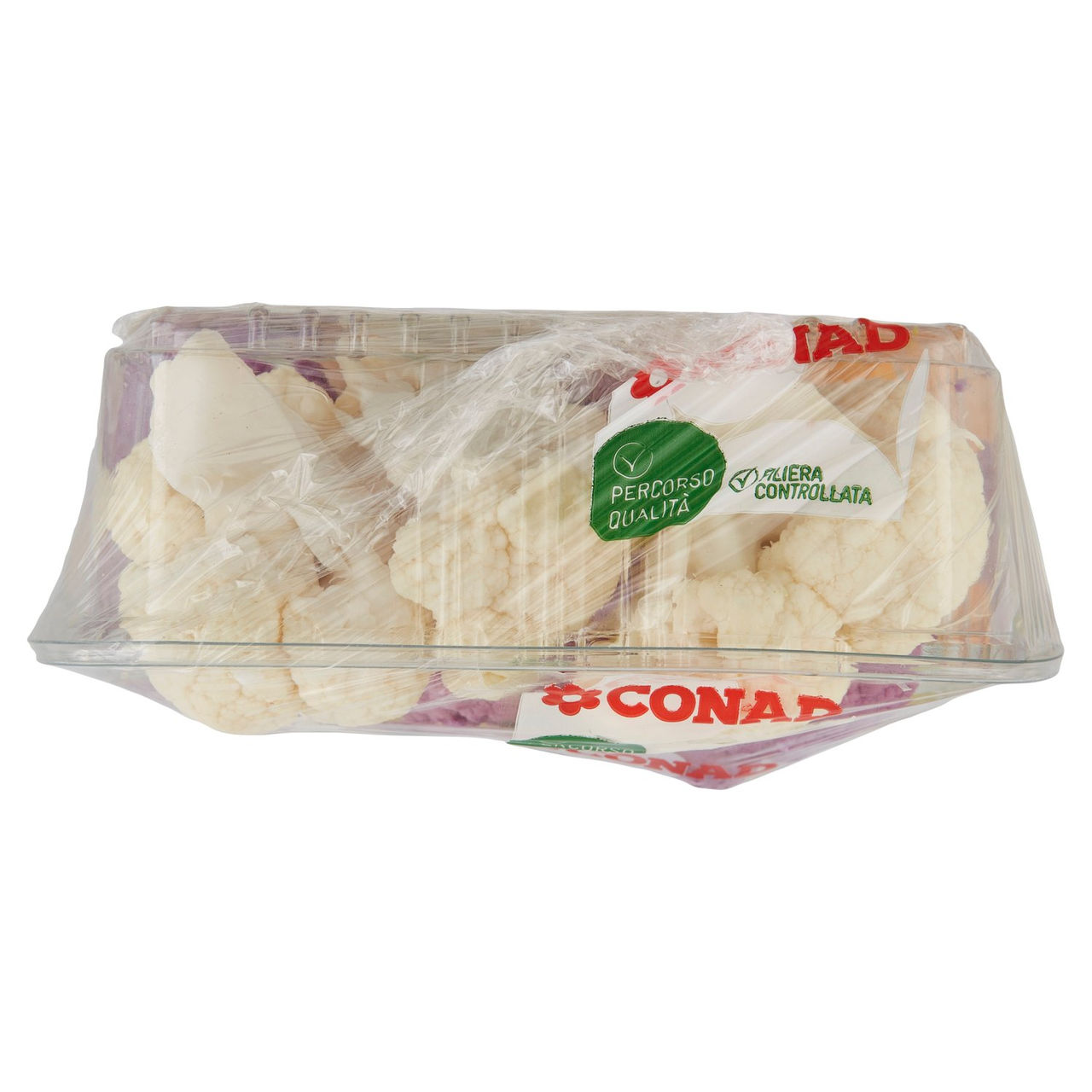 CONAD Percorso Qualità Rosette di Cavoli Misti bianco, viola, arancione e romanesco Italia 400 g