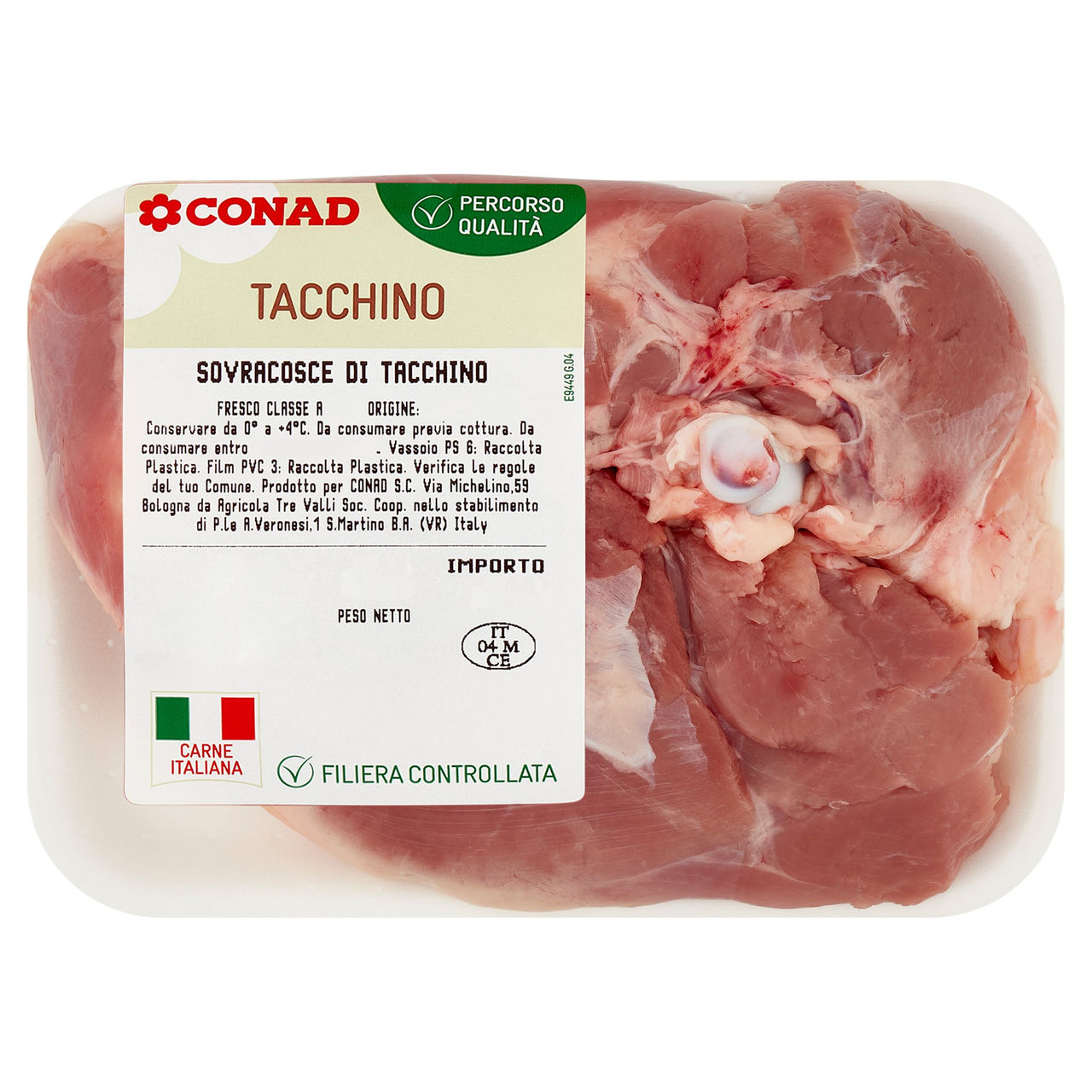 CONAD Percorso Qualità Sovracosce di Tacchino