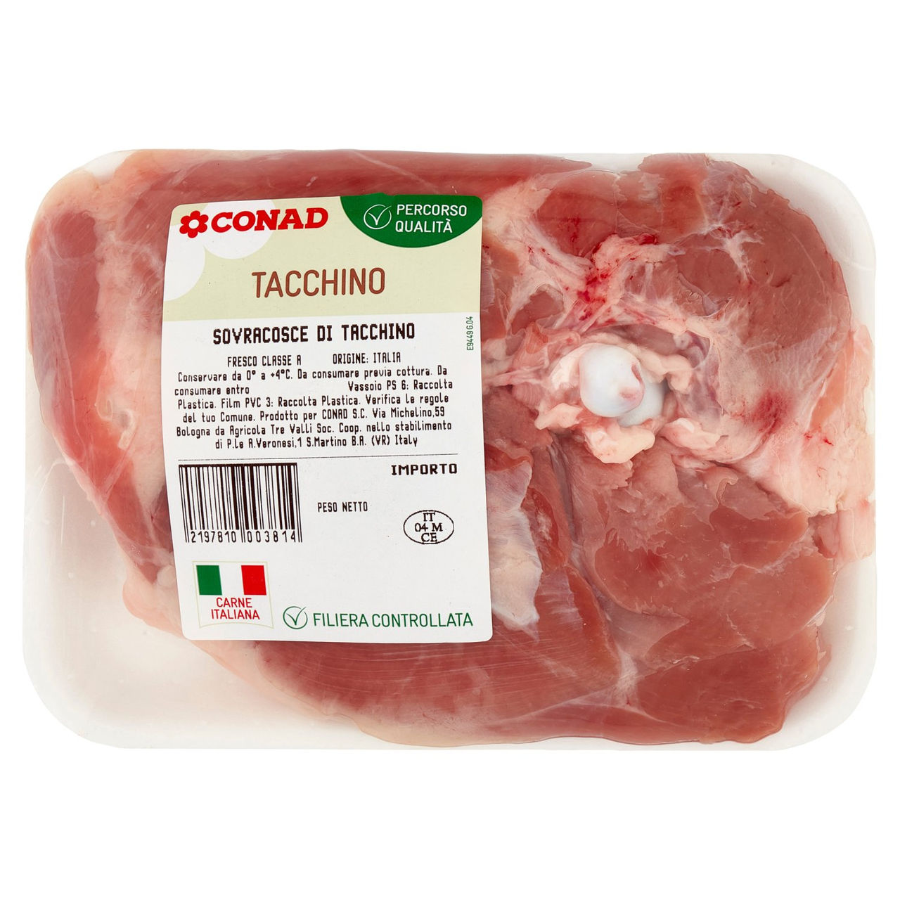 CONAD Percorso Qualità Sovracosce di Tacchino