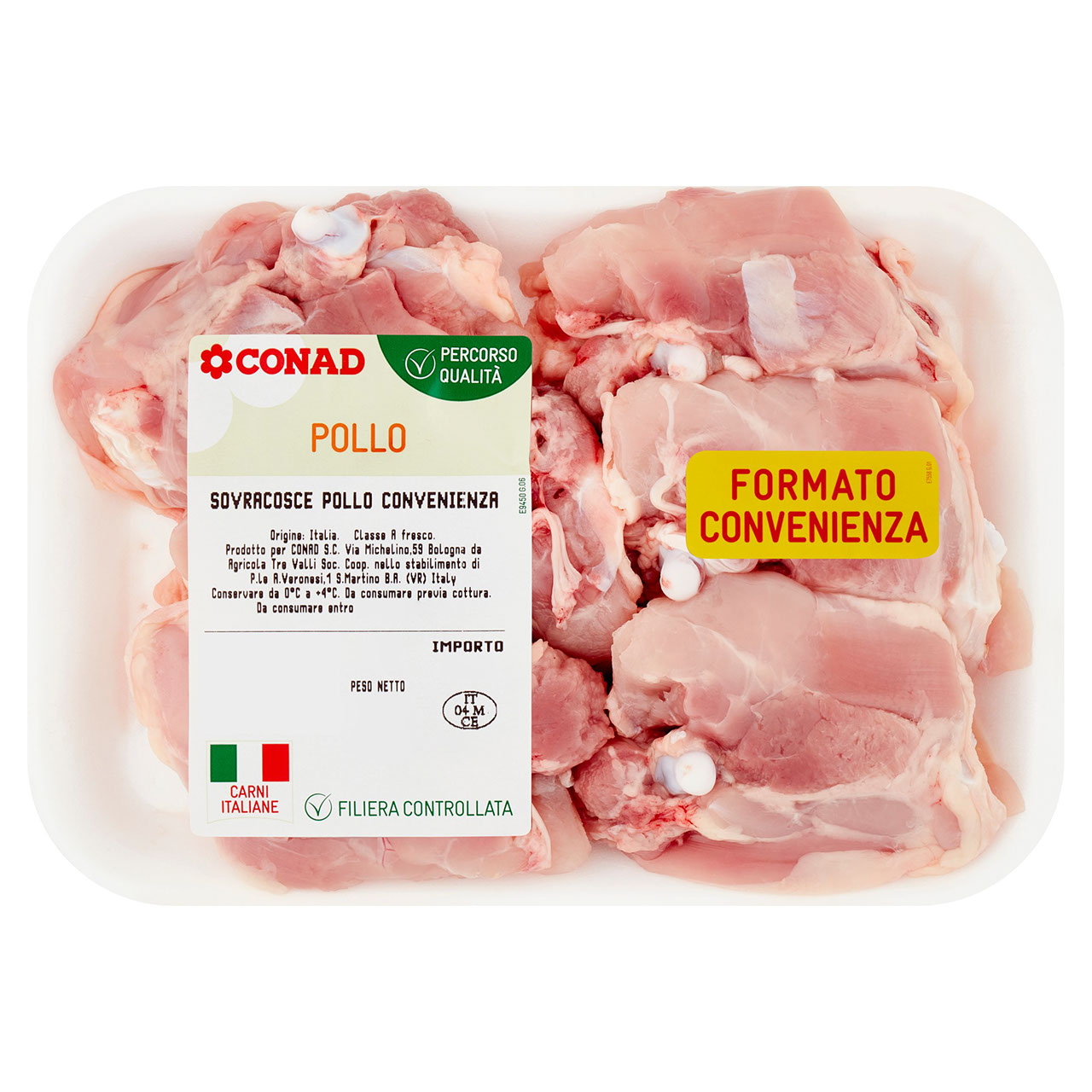 CONAD Percorso Qualità Sovracosce Pollo Convenienza