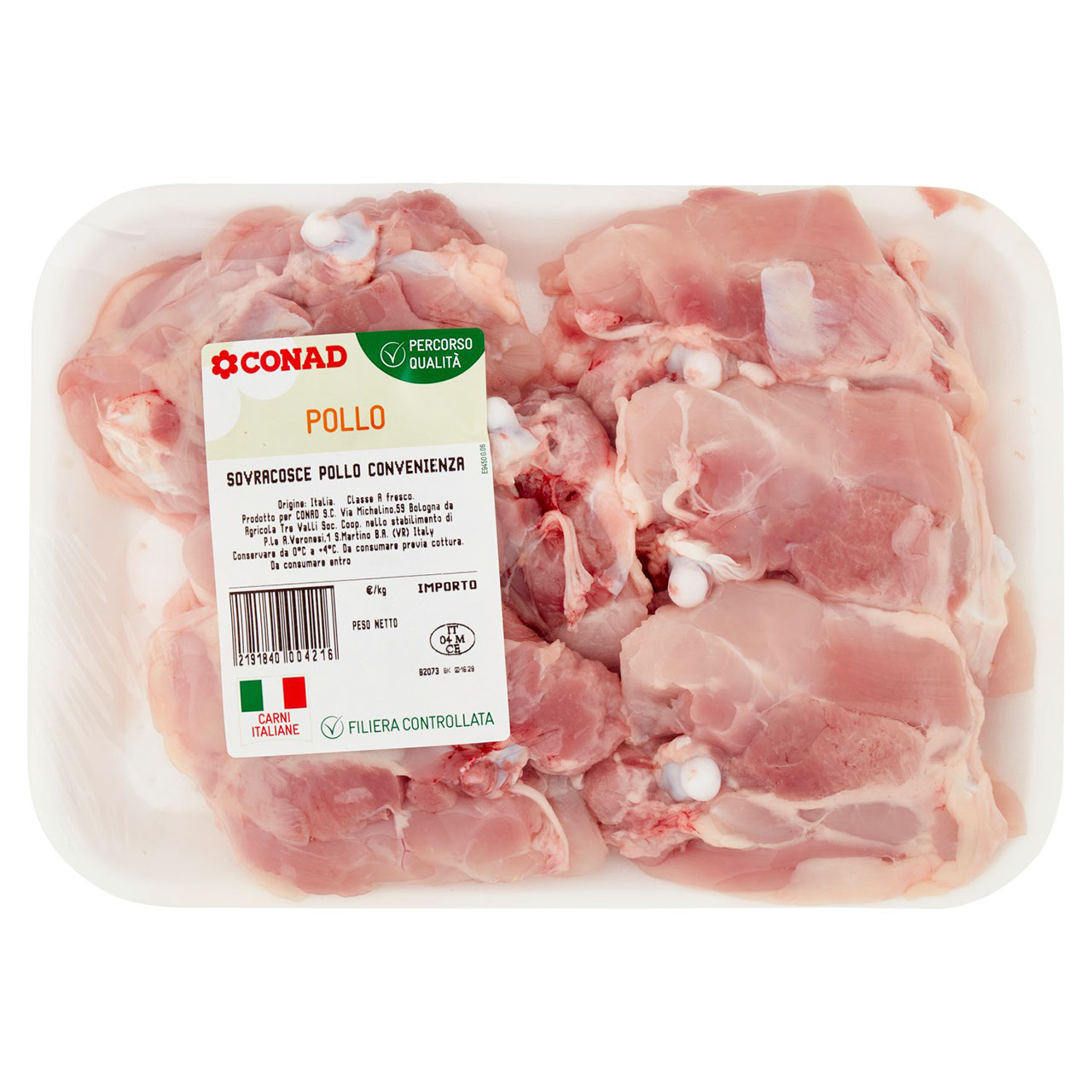 CONAD Percorso Qualità Sovracosce Pollo Convenienza