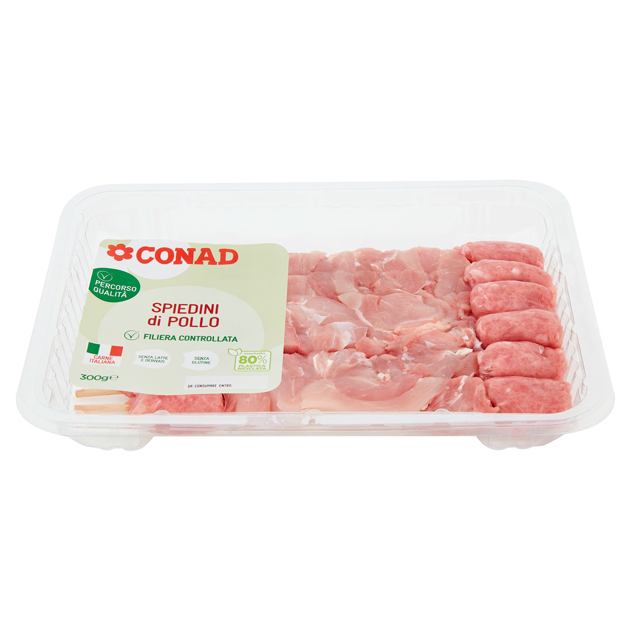 CONAD Percorso Qualità Spiedini di Pollo 300 g