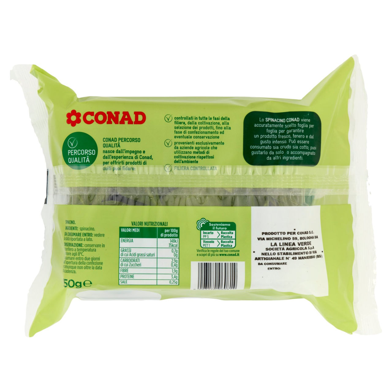 Spinacino 150 g Percorso Qualità Conad