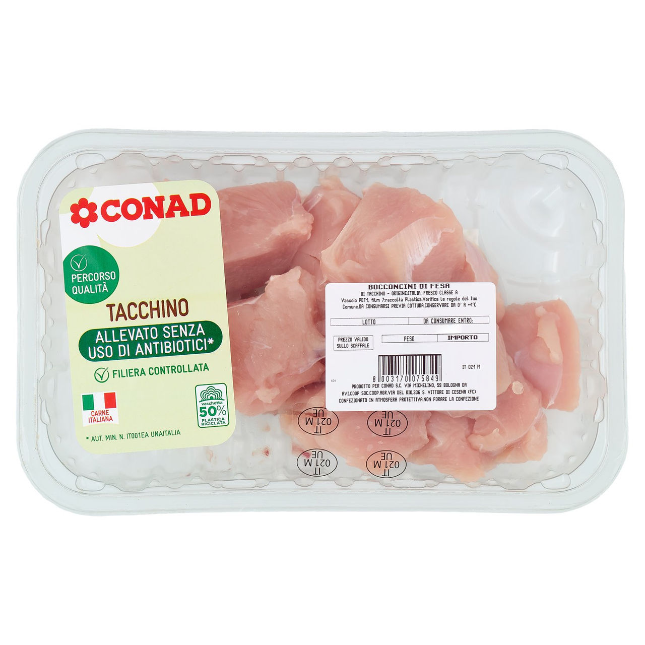 Bocconcini di Tacchino Conad in vendita online