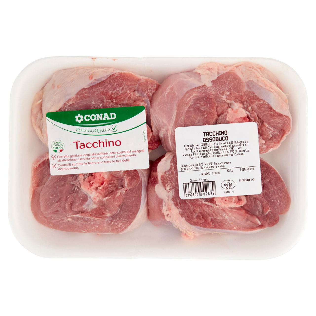 CONAD Percorso Qualità Tacchino Ossobuco