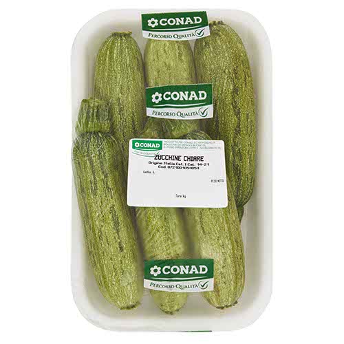 CONAD Percorso Qualità Zucchine Chiare Italia cal. 14-21