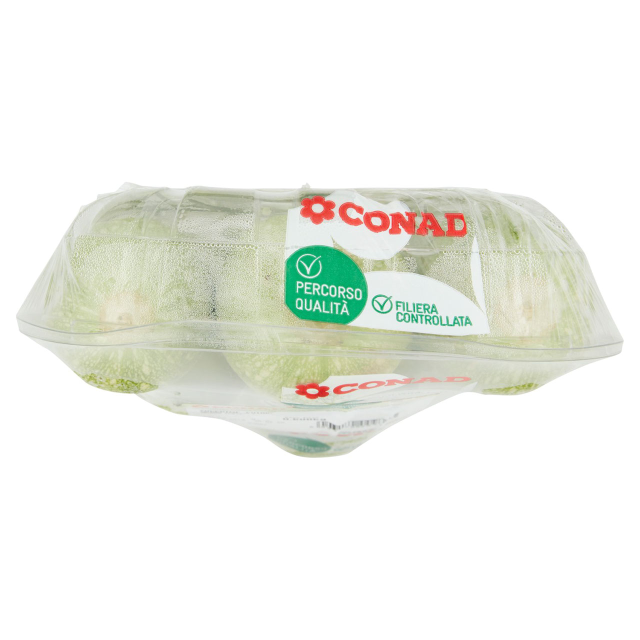 CONAD Percorso Qualità Zucchine Chiare Italia cal. 7/14 0,600 kg