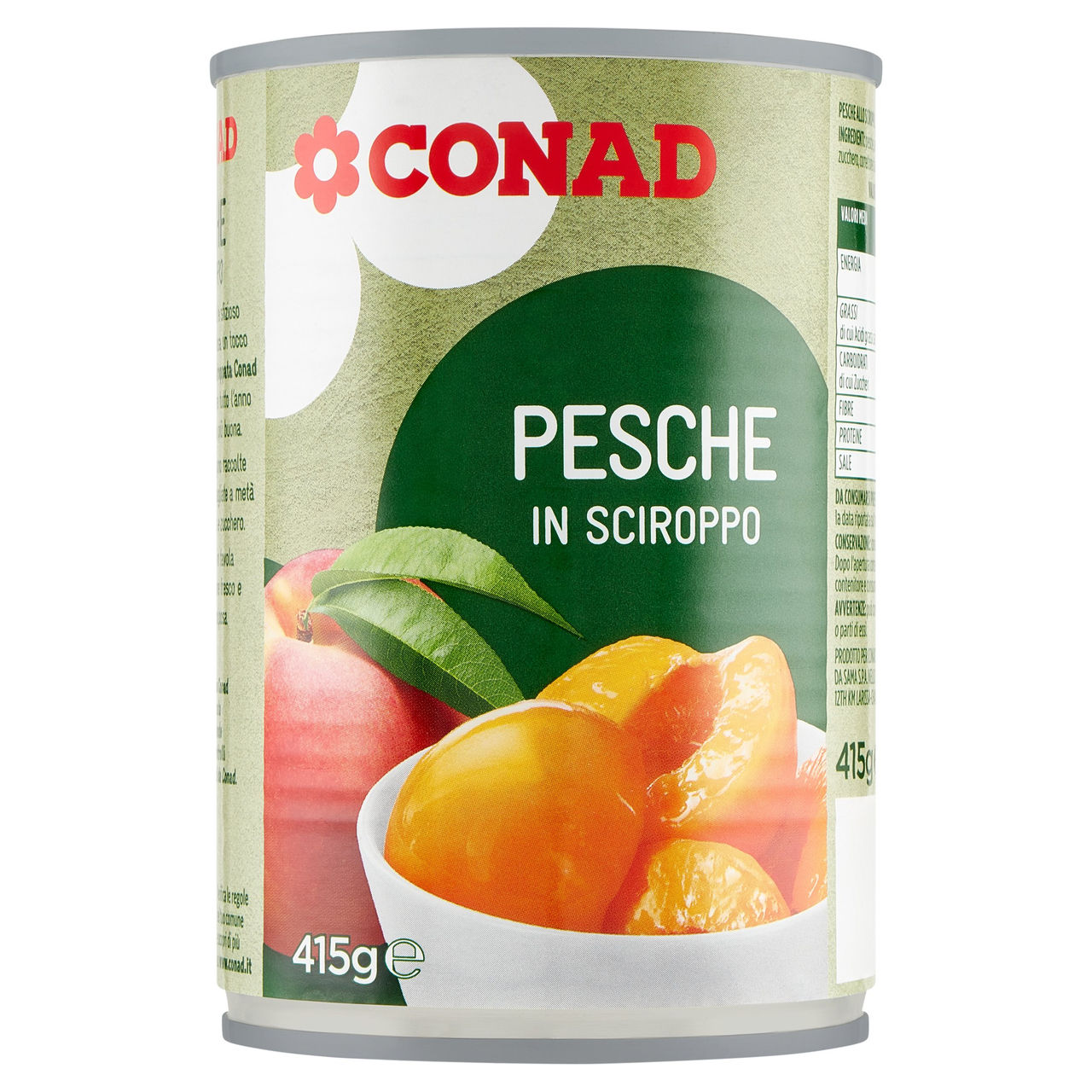 Pesche in Sciroppo 415 g Conad in vendita online