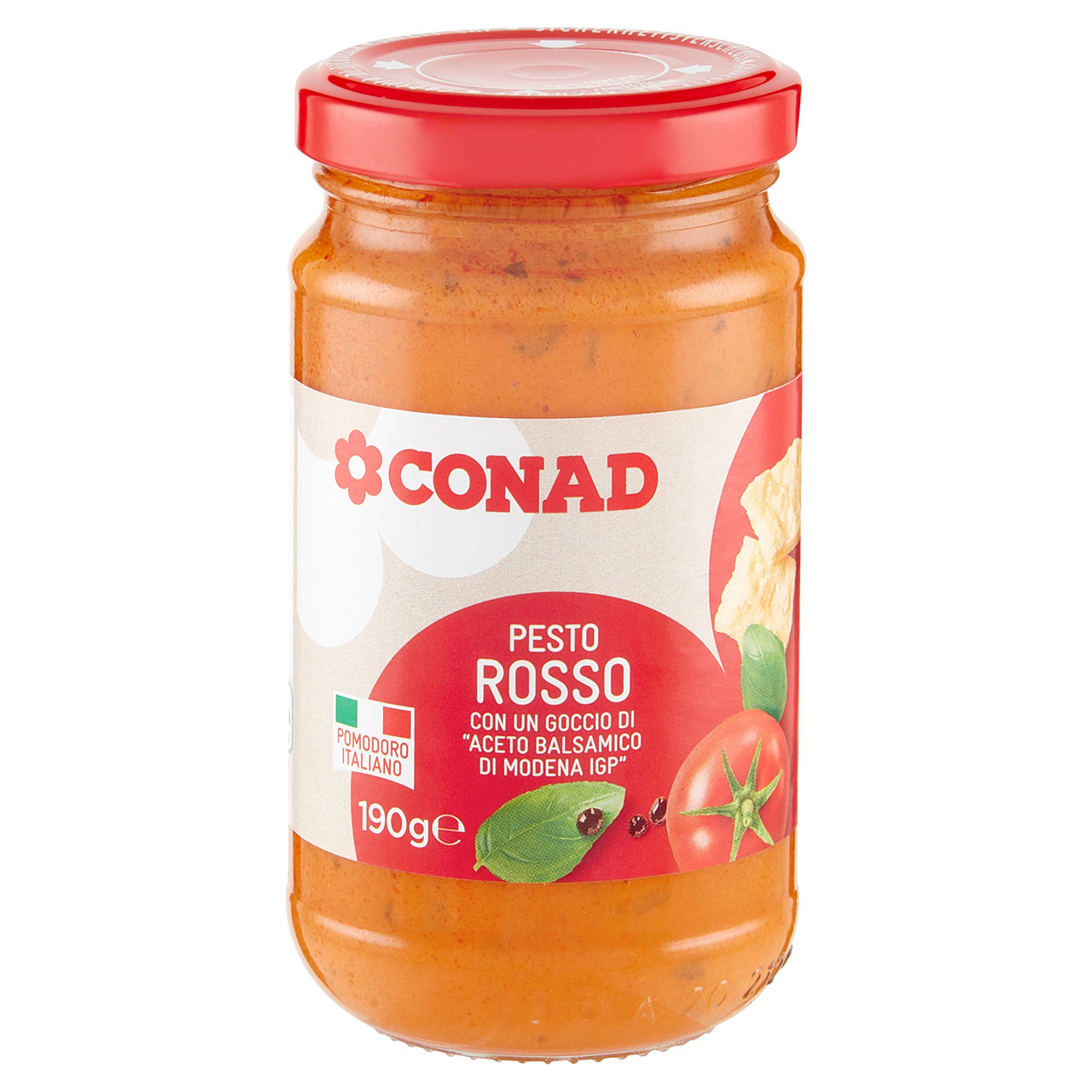 Pesto Rosso 190 g Conad in vendita online