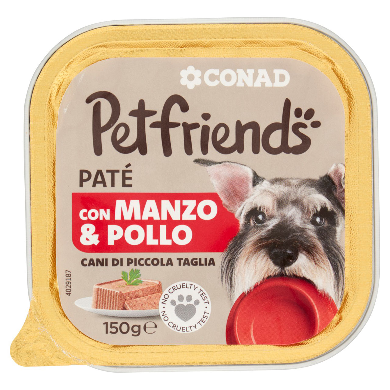 Petfriends Patè Manzo & Pollo 150 g Conad online