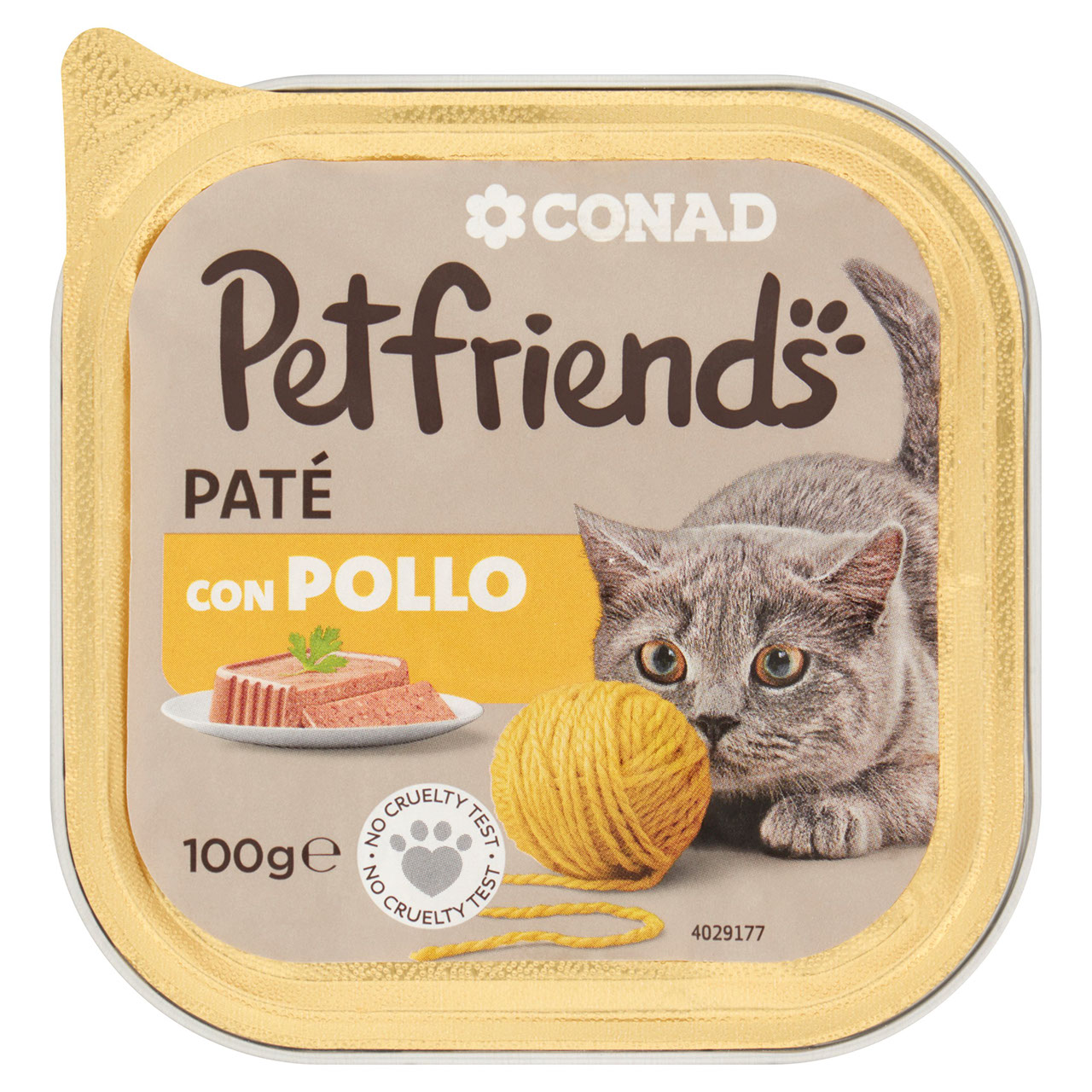 Petfriends Patè con Pollo 100 g Conad online