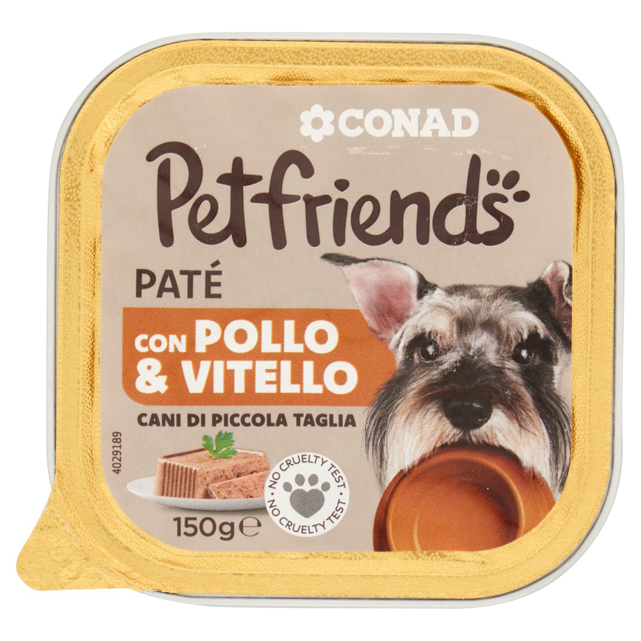 Petfriends Patè Pollo & Vitello 150g Conad online